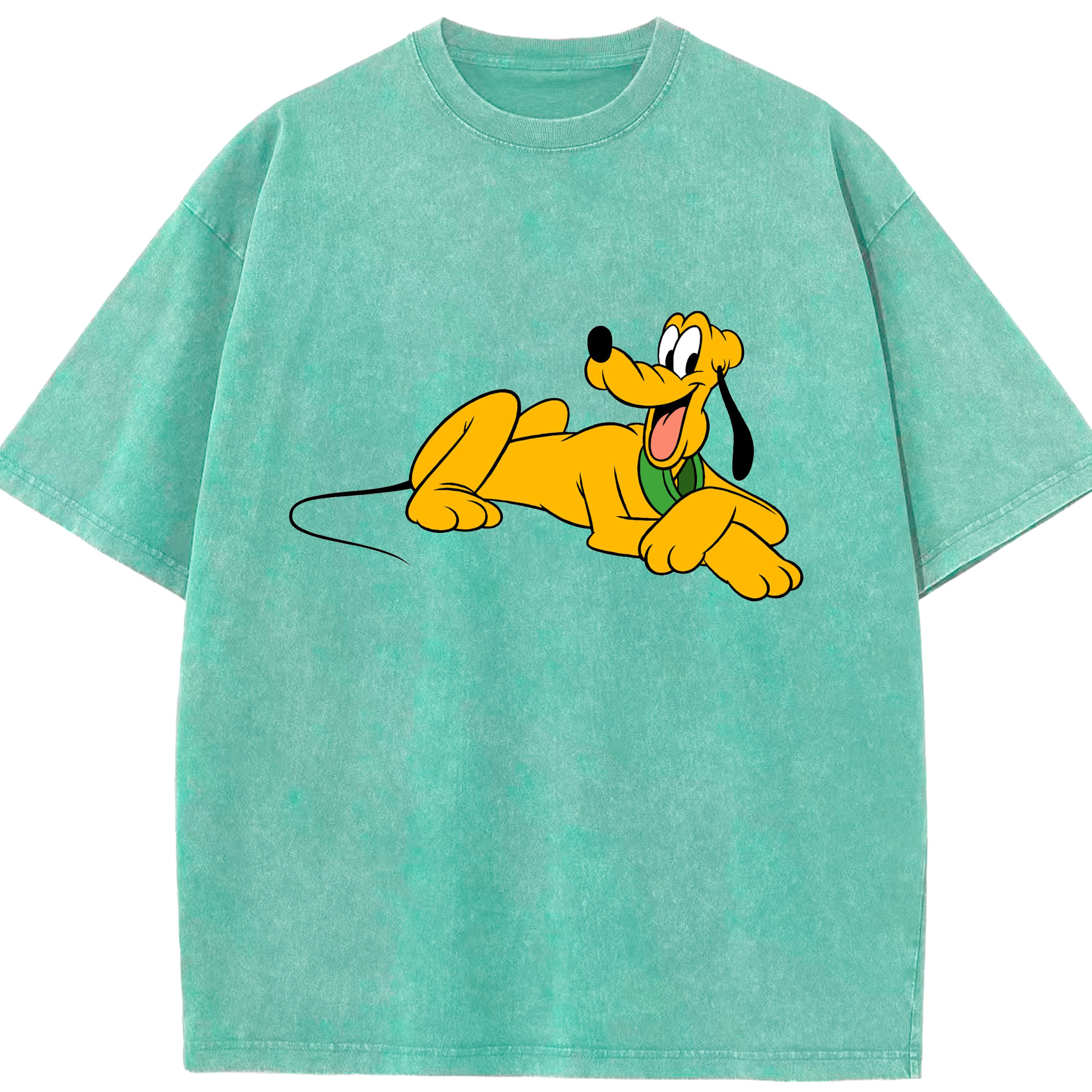 （画像用） ミッキーマウス Mickey Mouse 綿100% ヴィンテージ風 半袖Tシャツ（フロントプリント）